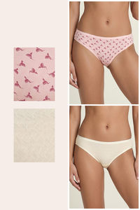 Zivame Low Rise Full Coverage Bikini Panty  (Pack of 2) - Multicolor — thumbnail 2